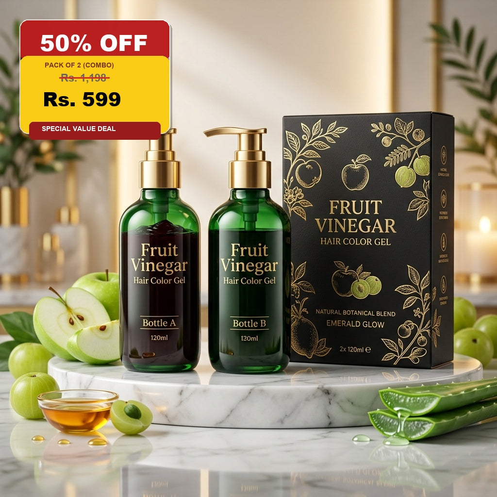 Fruit Vinegar Hair Color Pack of 2 Deal Rs 599